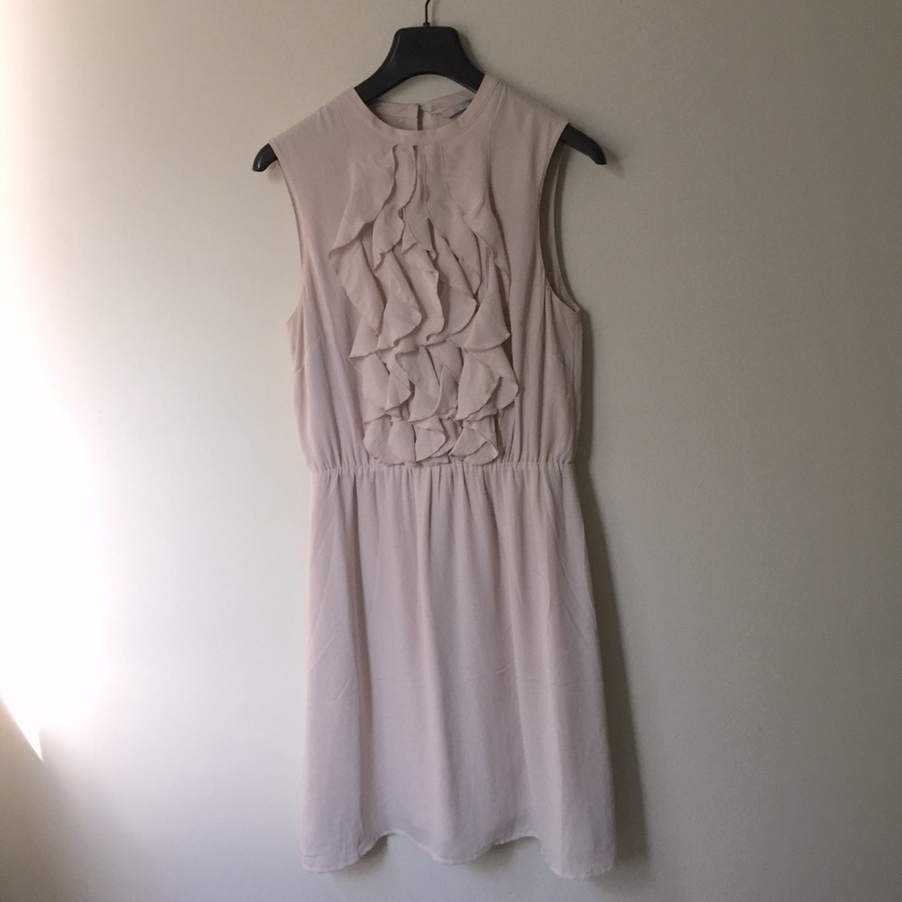 H&M Ruffle Front Dress Size 4